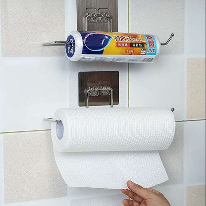 Space Saving Kitchen Paper Towel Holder Set