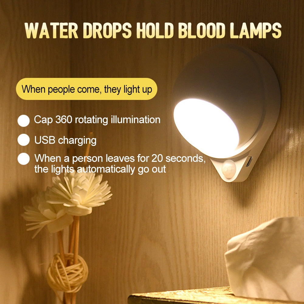 Colorful Spin Magnetic Desk Lamp
