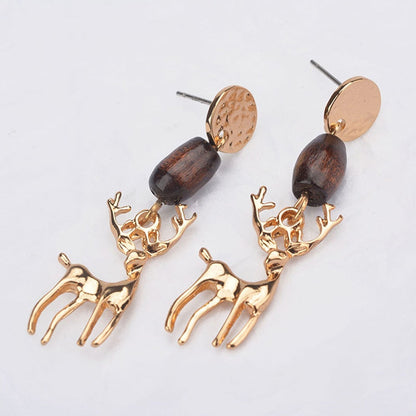 Befez | Festive Holiday Style Drop Earrings - Befez