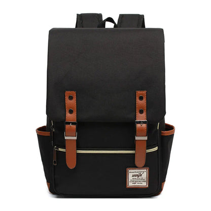Classic Leather College Backpack