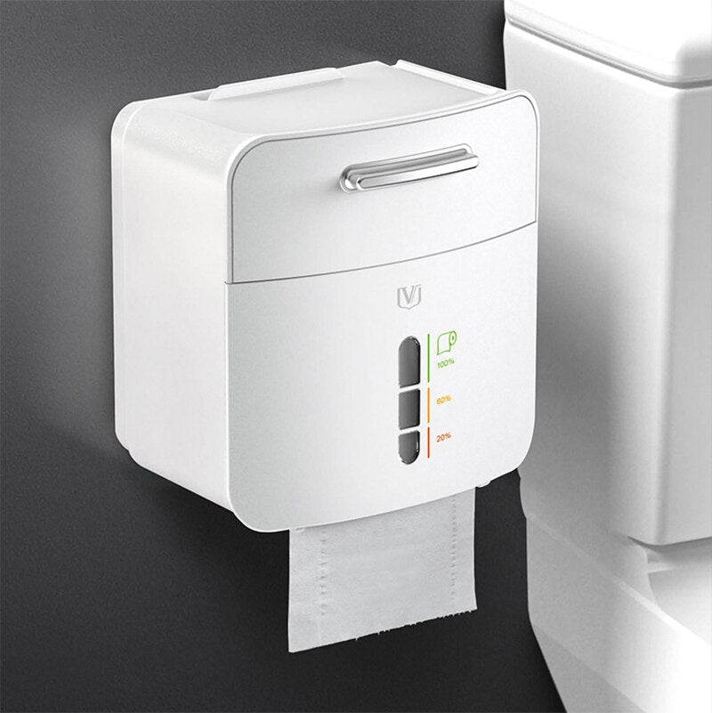 Space Saving Toilet Paper Holder Shelf