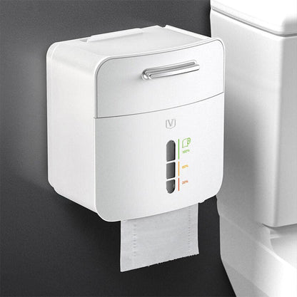 Space Saving Toilet Paper Holder Shelf