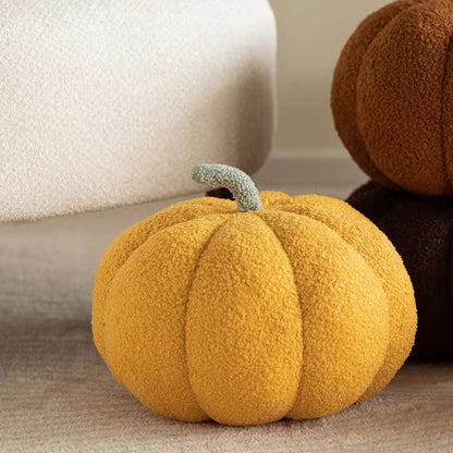 Soft Orange Fall Pillow