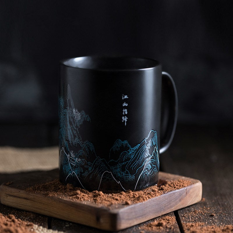 Color Changing Heat Sensitive Ceramic Mug