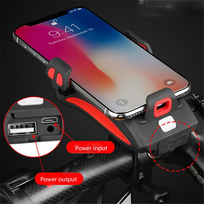 Universal Bike Phone Mount with Power Bank Charger