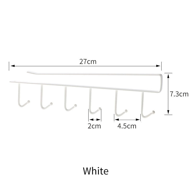 Space Saving Under Sink Storage Hook Rack - Befez