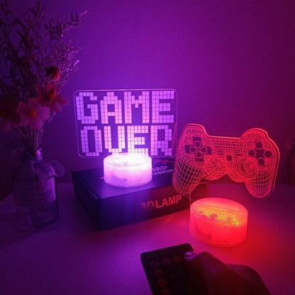Colorful LED Gaming Night Light