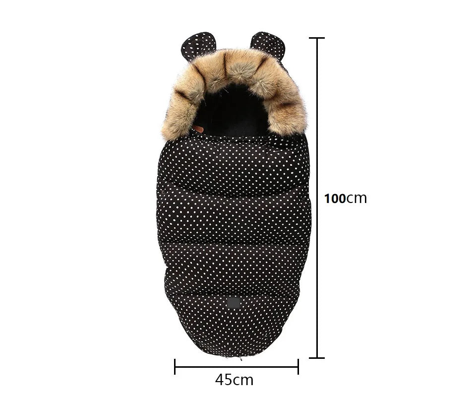 Cozy Baby Stroller Sleep Bag with Hood