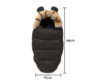 Cozy Baby Stroller Sleep Bag with Hood