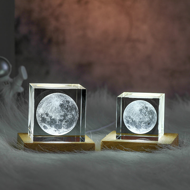 Colorful Glow Moon LED Night Light