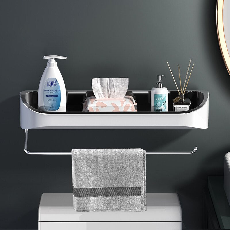 Space Saving Wall Shelf for Bathroom Storage