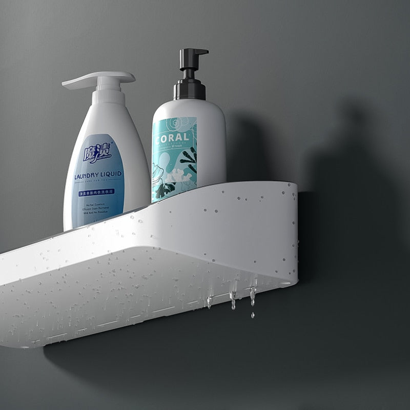 Space Saving Wall Shelf for Bathroom Storage