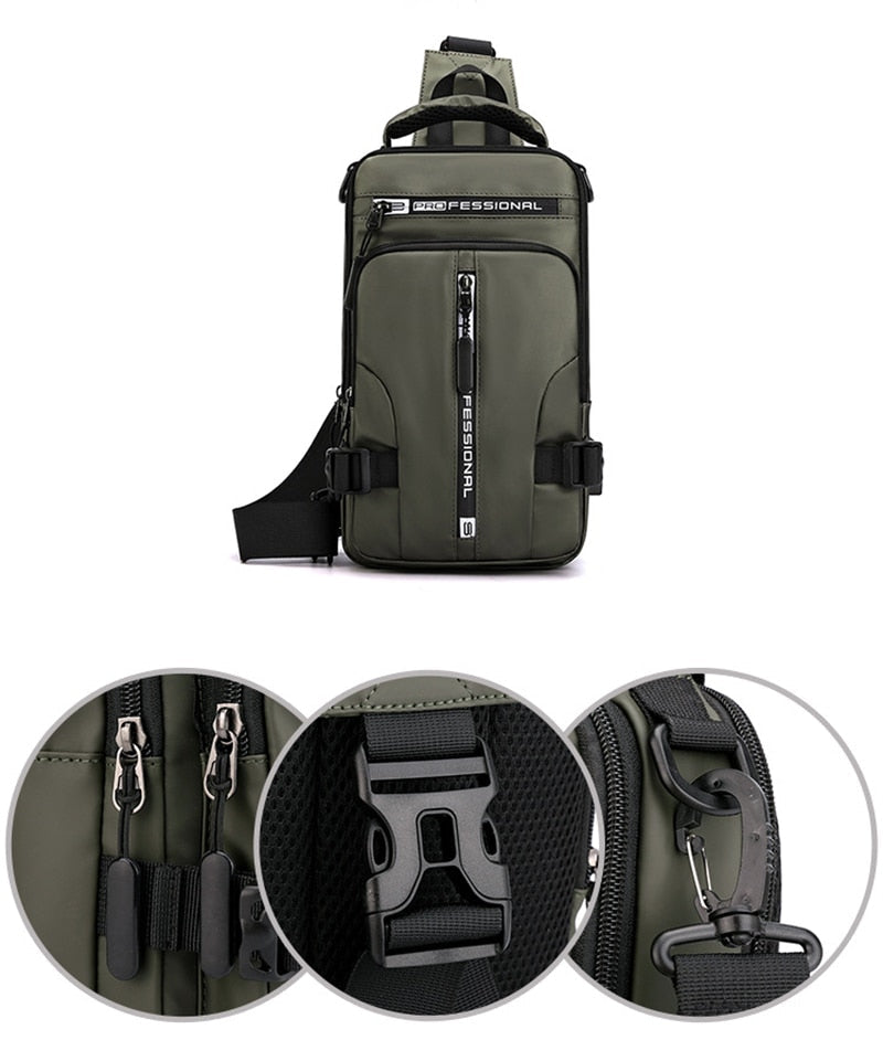 Waterproof City Crossbody Travel Bag