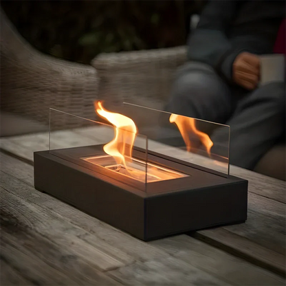 Realistic Flame Portable Tabletop Fire Pit