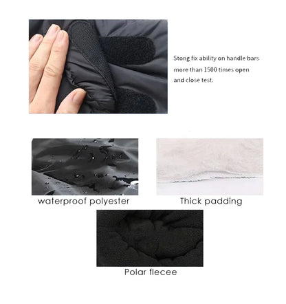 Warm Stroller Gloves for Parents