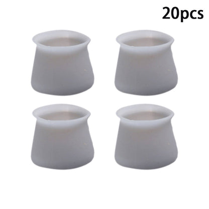 Non-Slip Soft Silicone Chair Leg Protectors Set