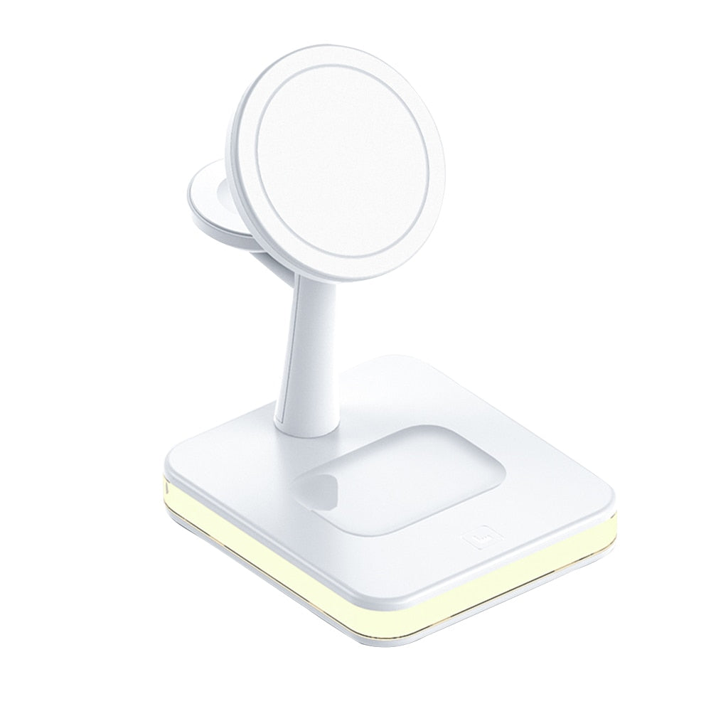 Compact Wireless Charging Desk Lamp