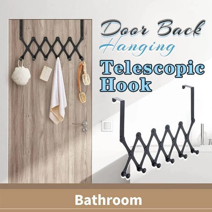 Space Saving Over Door Storage Hook Rack