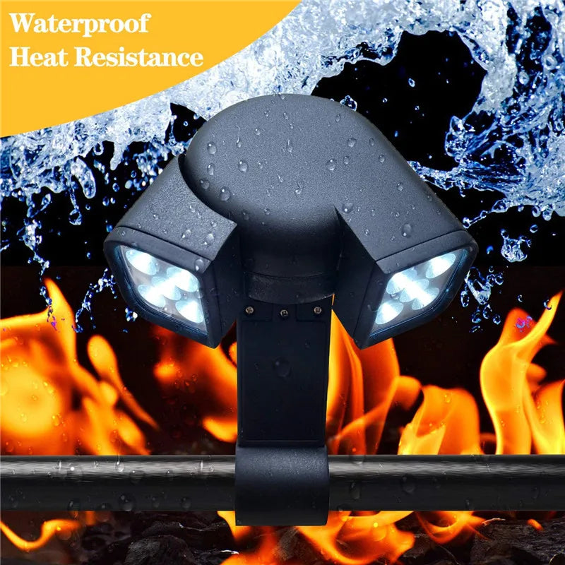 Bright LED Grill Light | 360° Adjustable | Heatproof & Waterproof