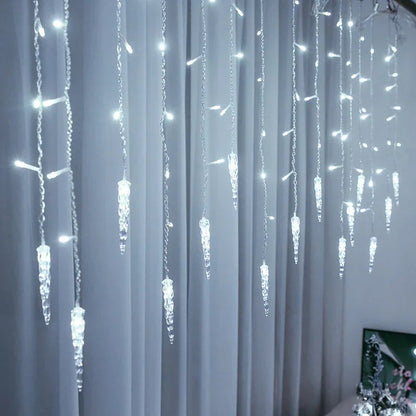 Warm White Outdoor LED String Lights Curtain - Befez