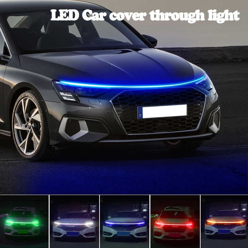 Universal Fit Car Hood LED Strip Light - Befez