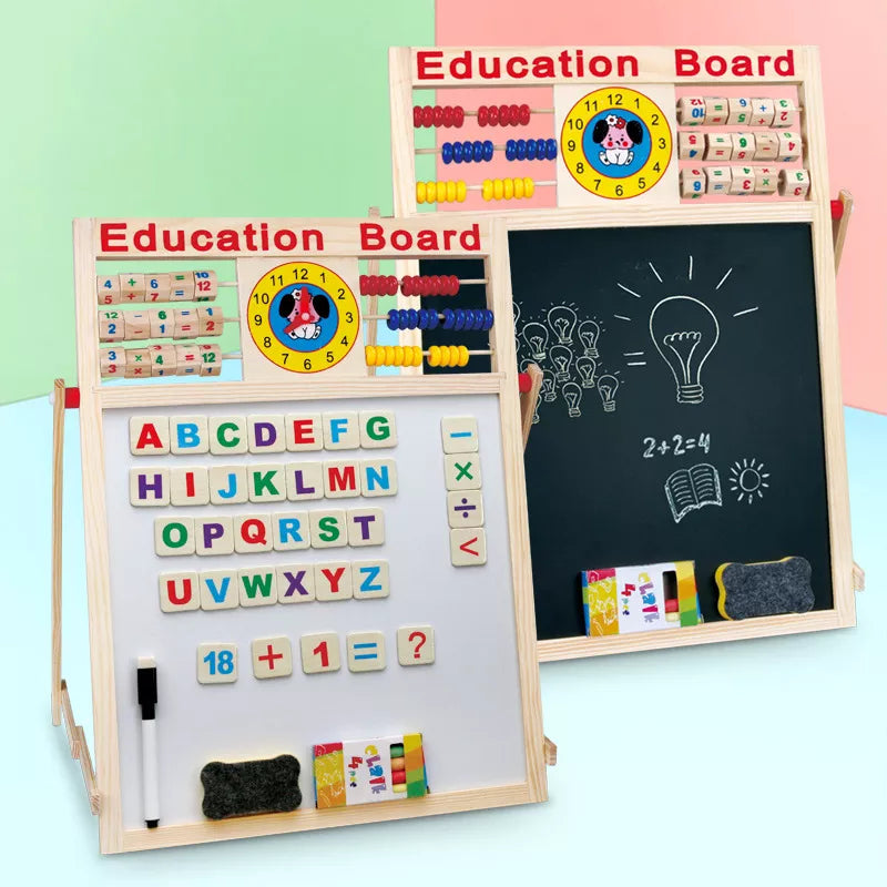 Educational Learning Board - Fun Numbers and Words Activity