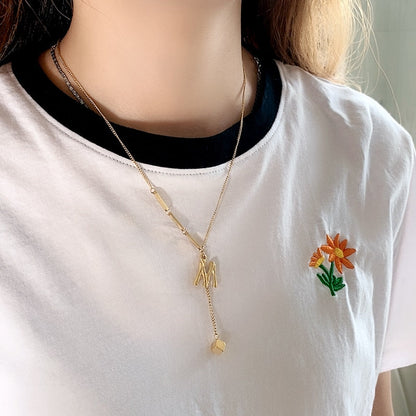 Personalized Initials Heart Necklace