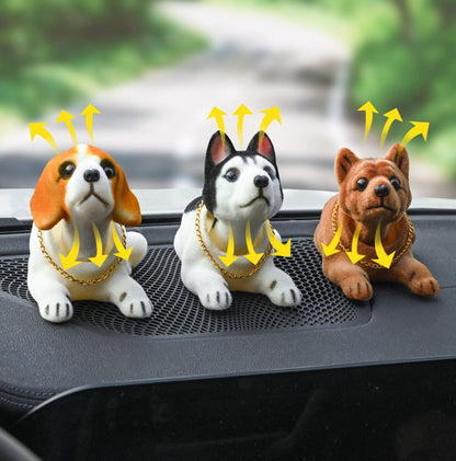 Funny Dog Bobble Car Accessory
