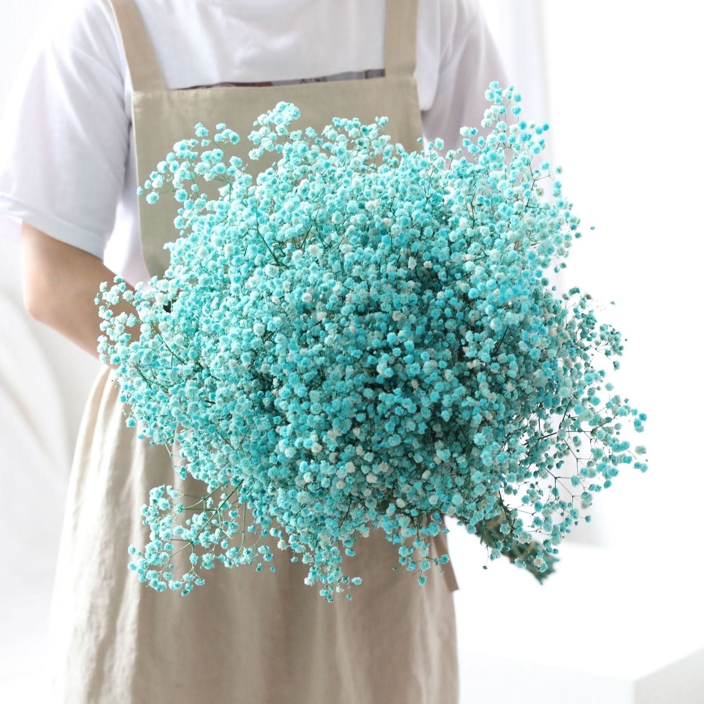 Realistic Air Dried Gypsophila Floral Arrangement