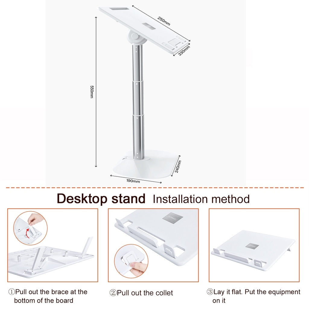 Flexible Desk Laptop Riser Stand