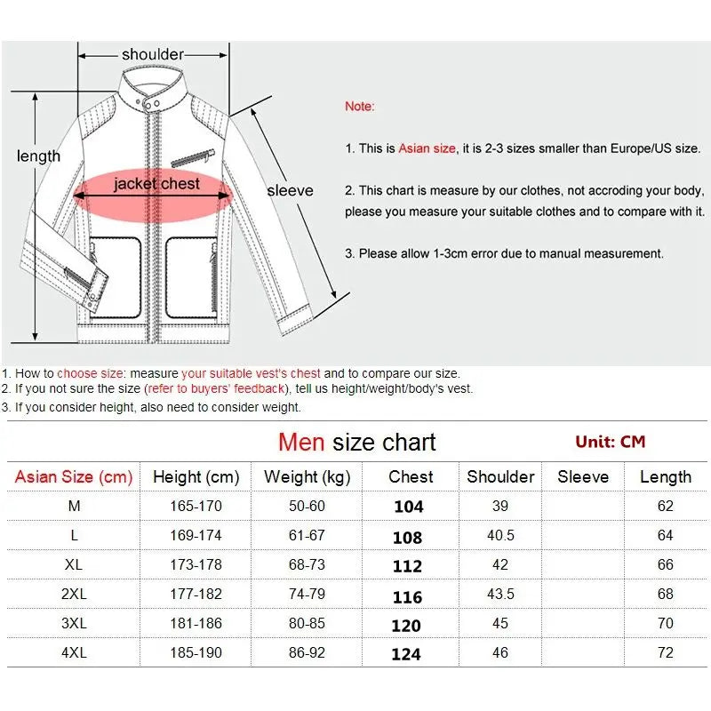 Warm Heated Jacket for Men and Women Outdoor