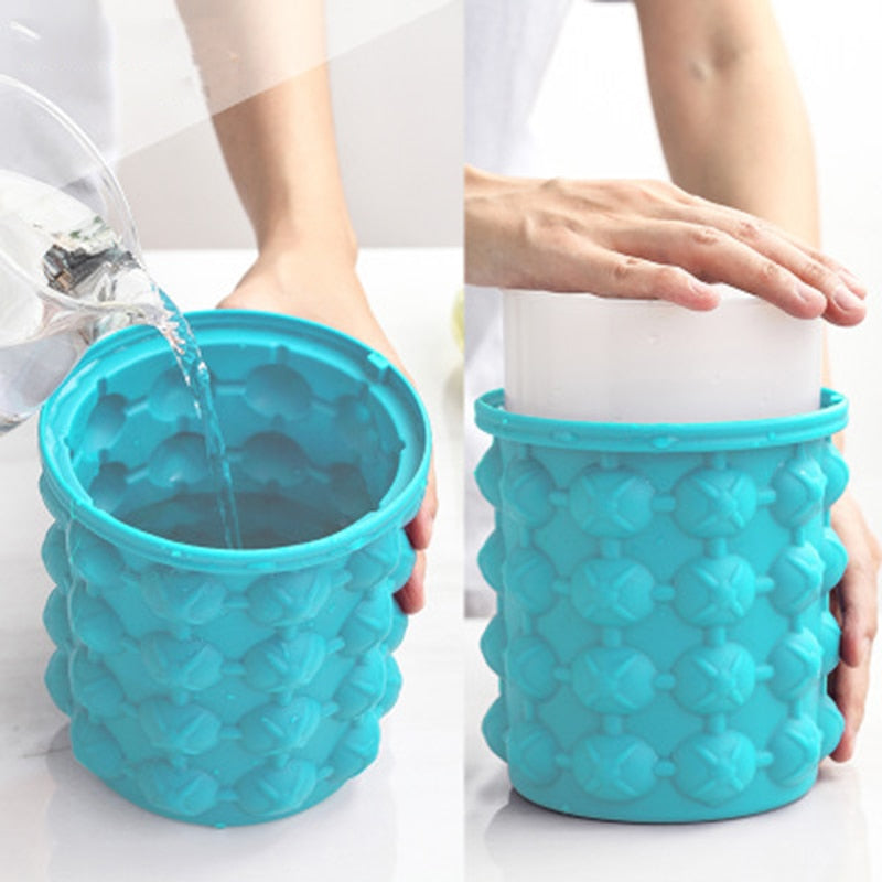 Quick Silicone Automatic Ice Bucket