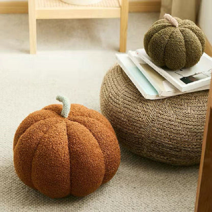 Soft Orange Fall Pillow