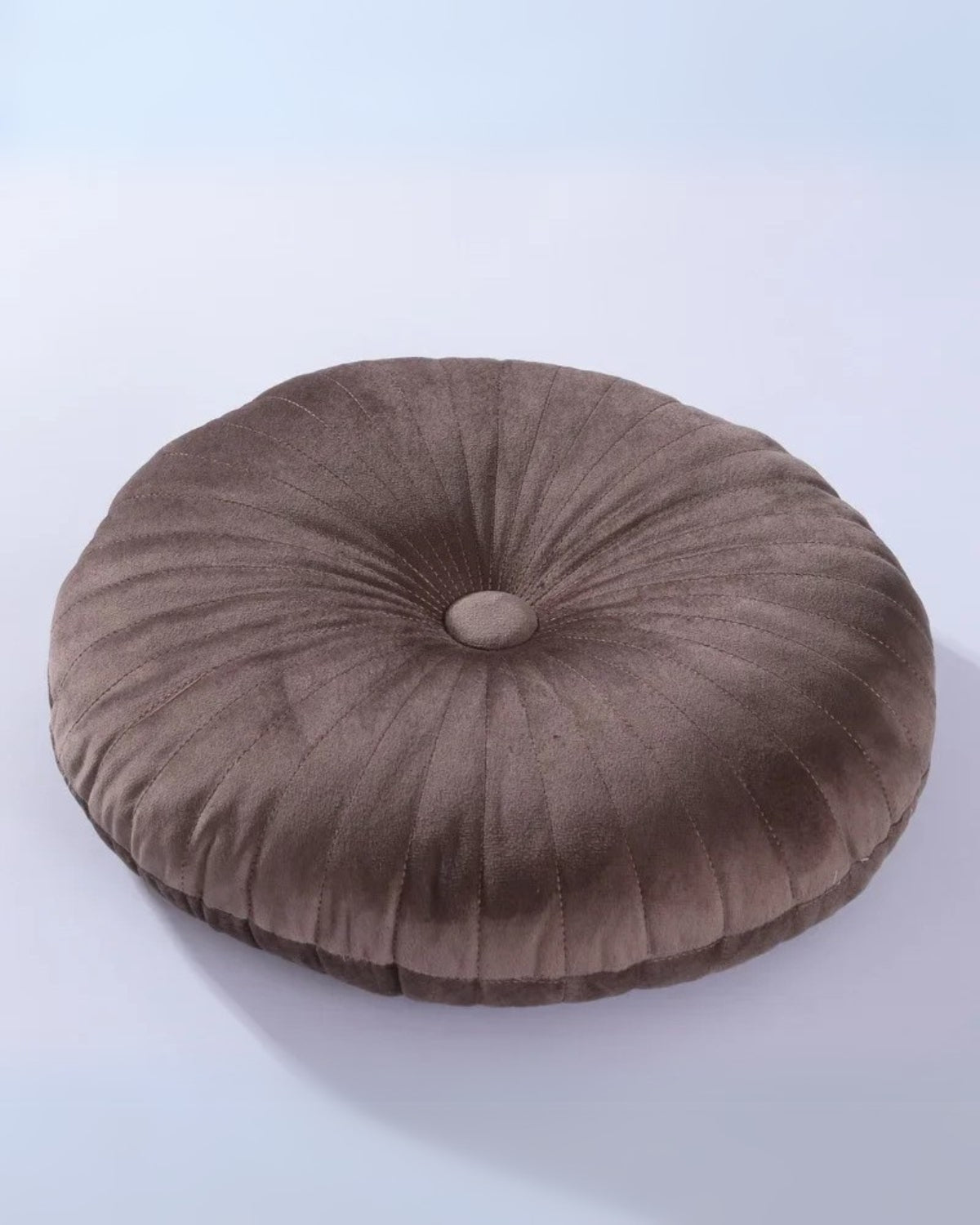 Stylish Round Pillow in Contemporary Style