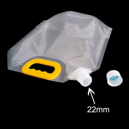 Clear Refillable Liquid Storage Pouch Bag