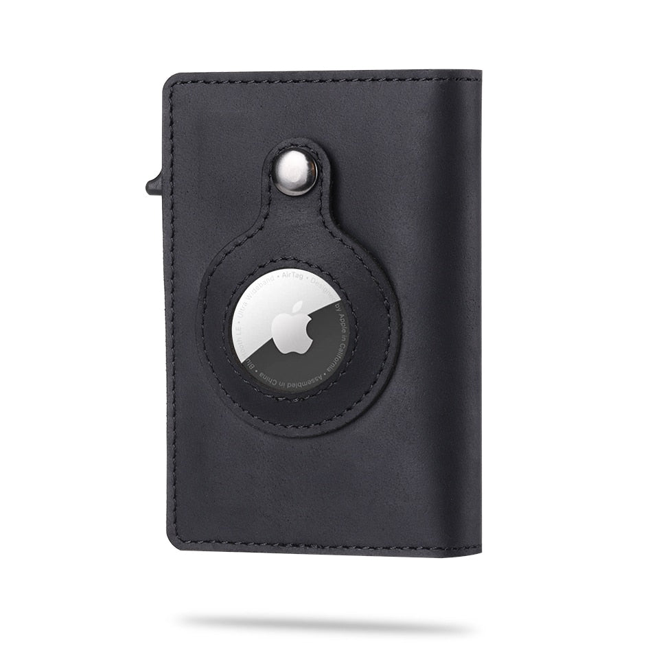Secure Slim Apple Airtag Phone Wallet Case