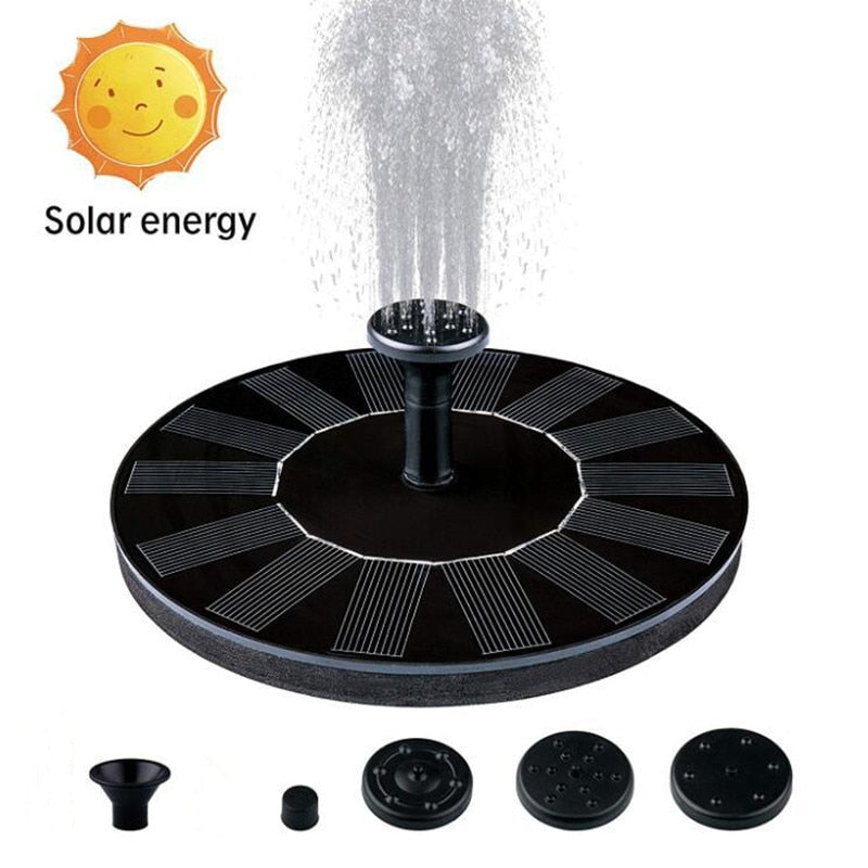 Eco Friendly Solar Powered Garden Fountain