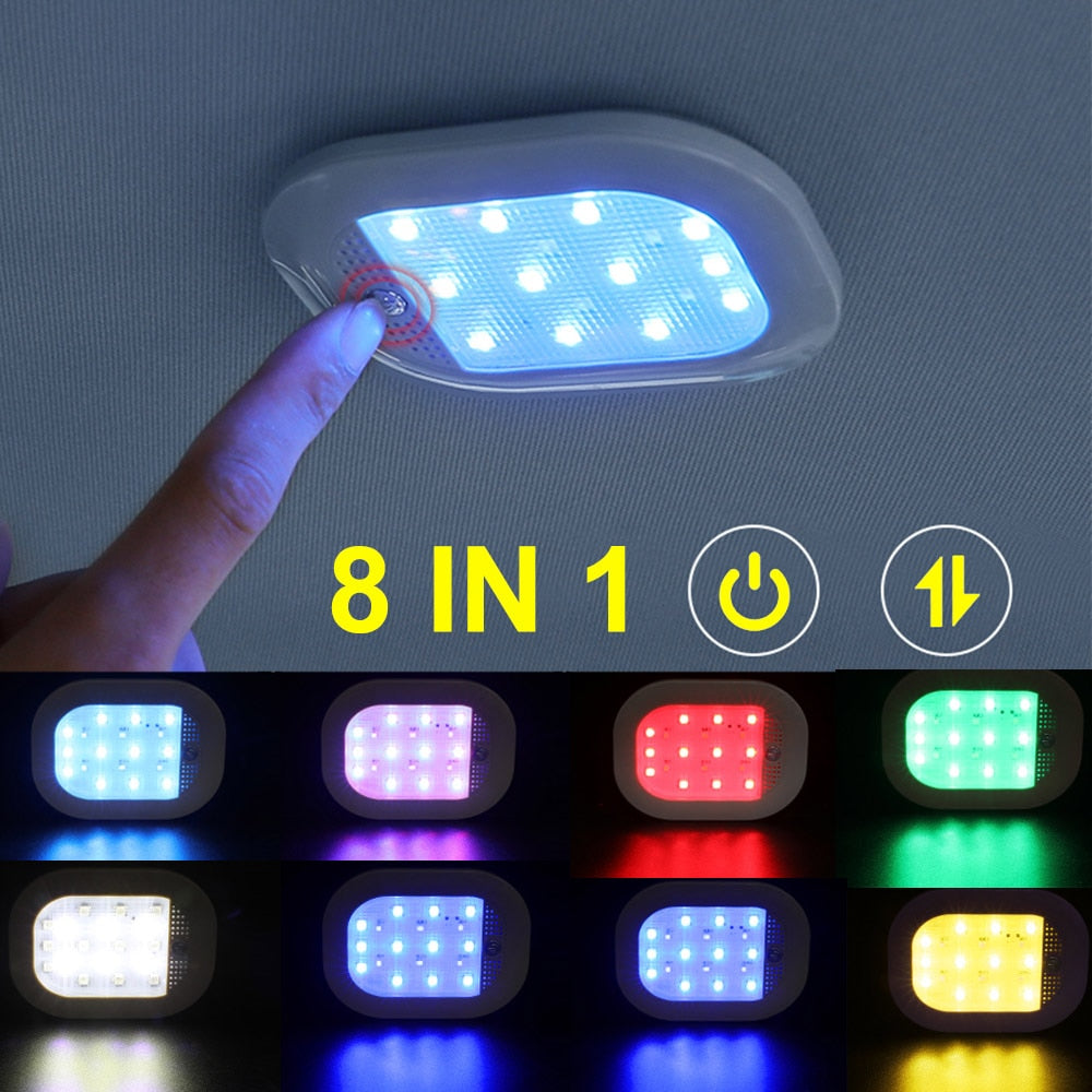 Colorful LED Car Interior Roof Lighting Kit