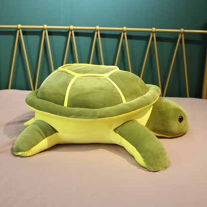 Cute Ocean Turtle Squishy Throw Pillow