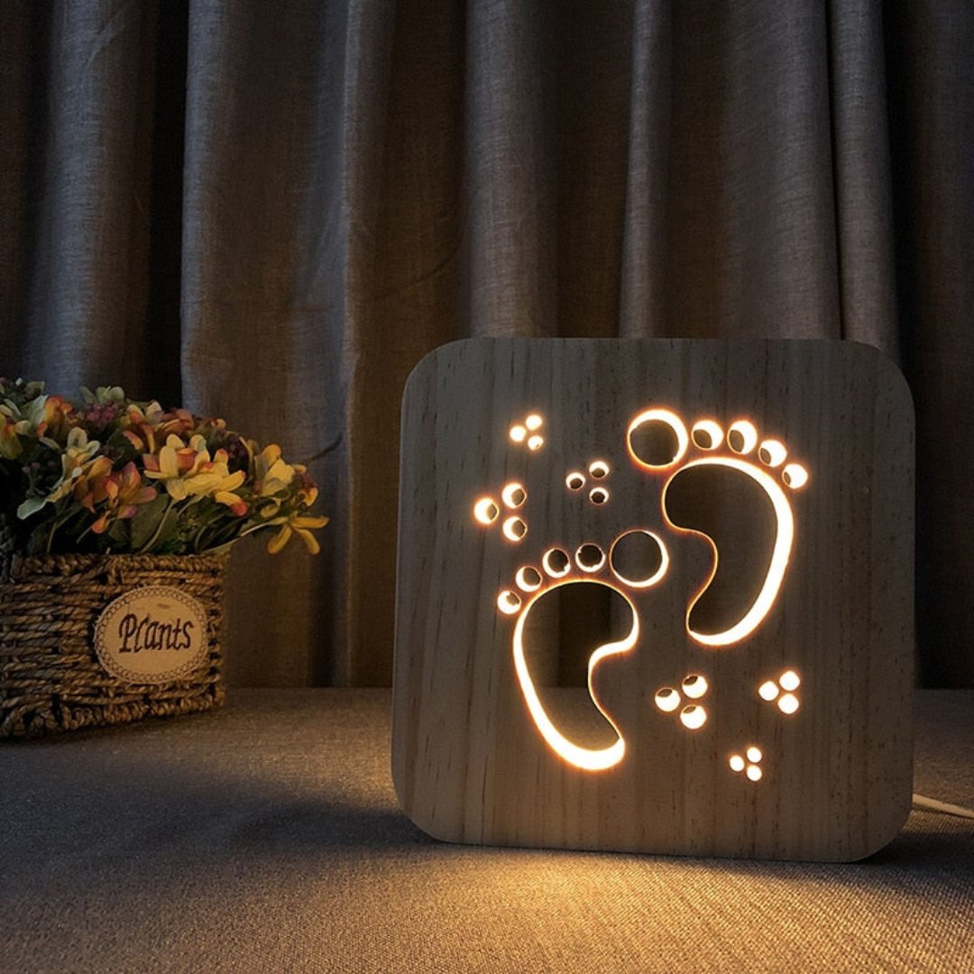 Stylish Wood Table Lamp for Cozy Ambiance
