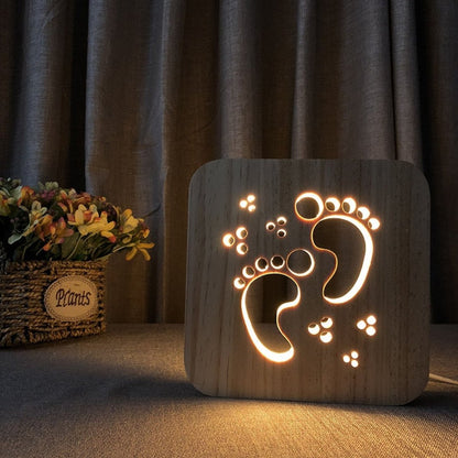 Stylish Wood Table Lamp for Cozy Ambiance