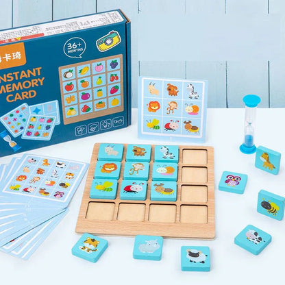 Interactive Memory Match Kids Game