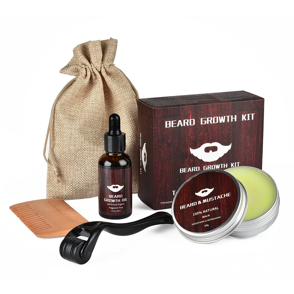 Natural Beard Care Set for Healthy Skin - Befez