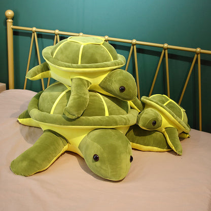 Cute Ocean Turtle Squishy Throw Pillow