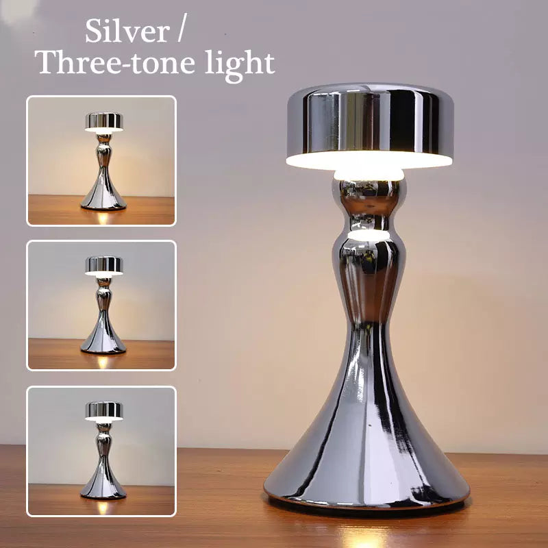 Stylish Wireless Desk Lamp with USB Charger
