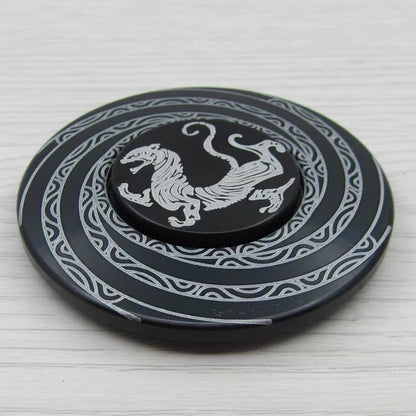 Unique Stainless Steel Fidget Toy Spinner