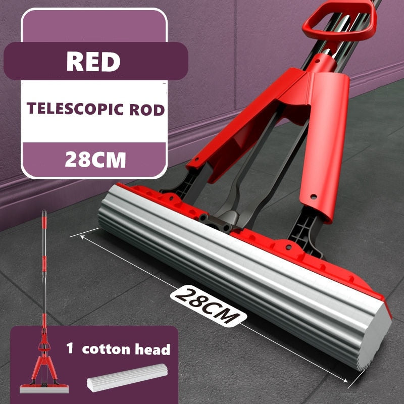Easy Grip Folding Floor Mop