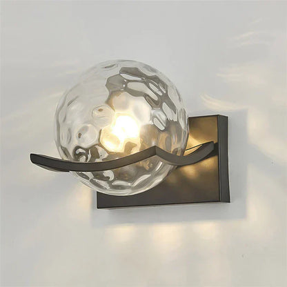 Contemporary LED Glass Light Fixture