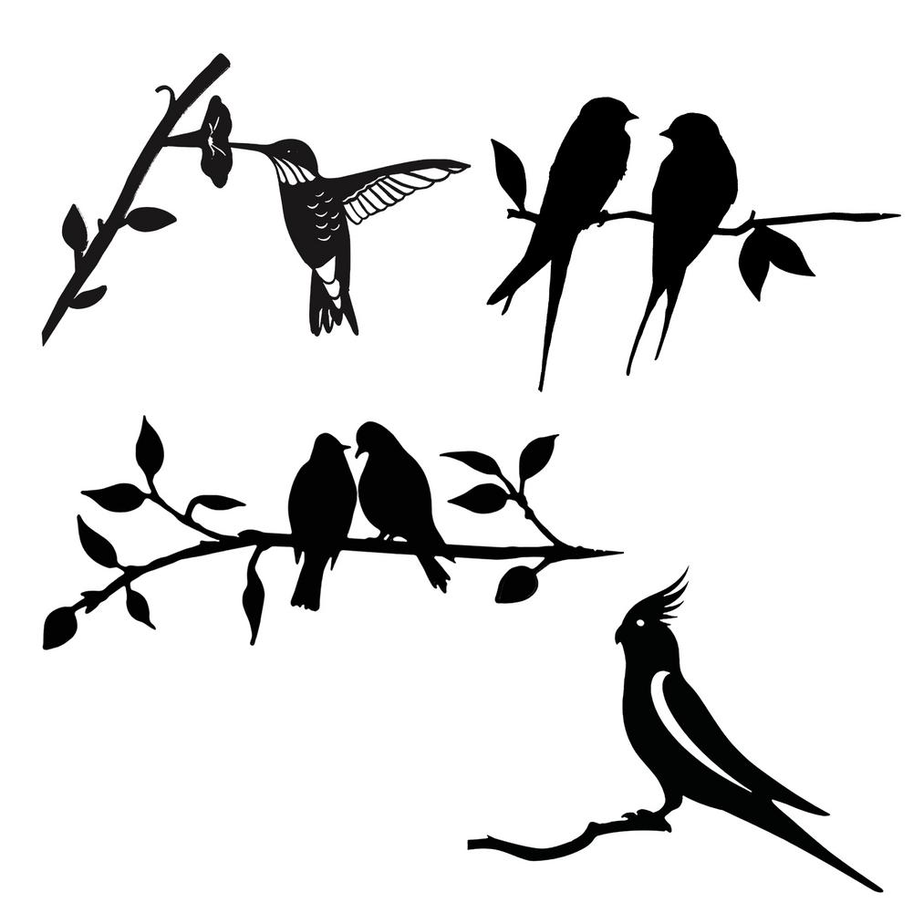 Decorative Metal Bird Garden Sculpture