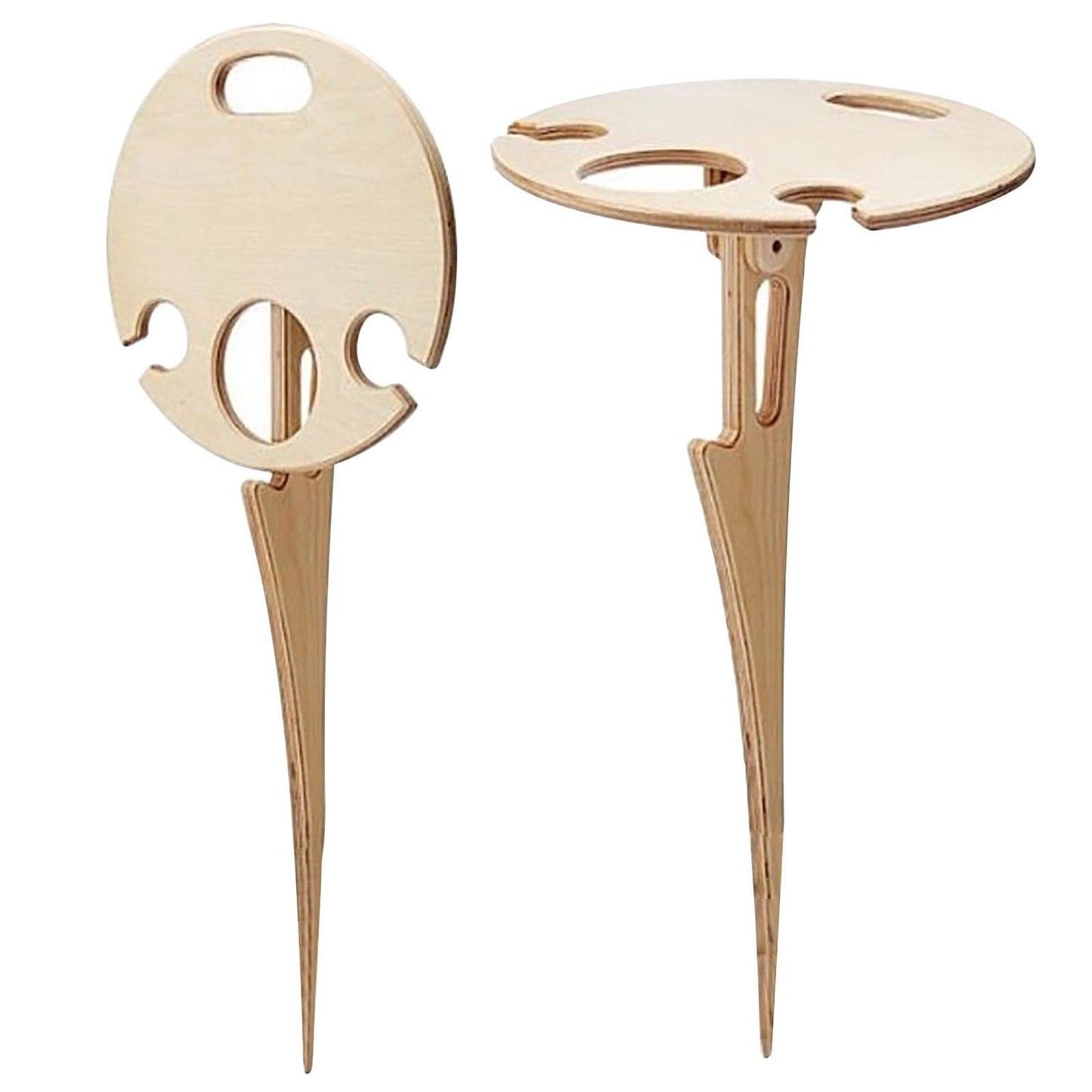 Portable Folding Wine Picnic Table Set